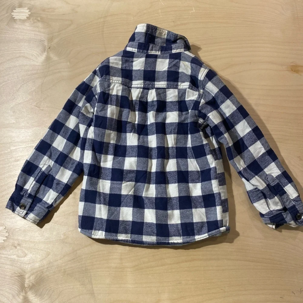 Carter’s Fleeced Lined Shirt Jacket Size 7 (FC)